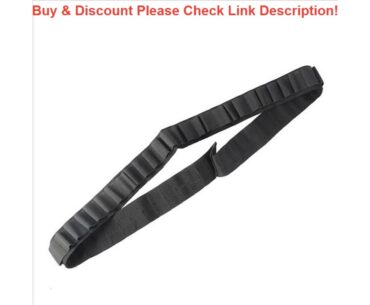 Deal Tactical 50 Shotgun Shell Bandolier Belt Airsoft Hunting Cartridge Holder Belt 12 GA 20 GA Amm