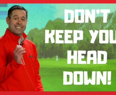 HOW TO HIT BETTER WEDGE SHOTS: Keep your belt buckle turning to the target!