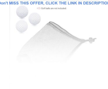 Best Golf Nylon Drawstring Mesh Net Bag Golf Balls Holder Outdoor Sports Mesh Nets Bag Table Tennis