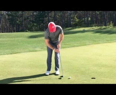 Golf Lessons: Sergio Garcia Putting Grip
