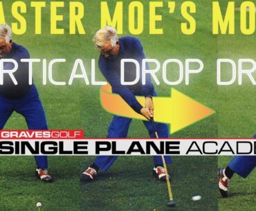 Indoor Golf 'Vertical Drop' Drill » Downswing Training & Moe Norman Swing Analysis