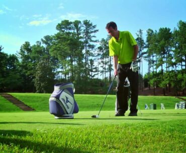 Mizuno JPX825 Woods:  Driver, fairway wood and hybrid R&D film.