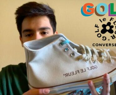 GOLF WANG CLOTHING UNBOXING AND GOLF LE FLEUR PARCHMENT SHOES!