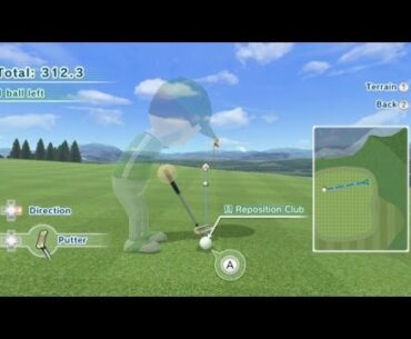 Wii Sports Club Golf - Pro Putter Training Platinum Medal (312.3 Points)