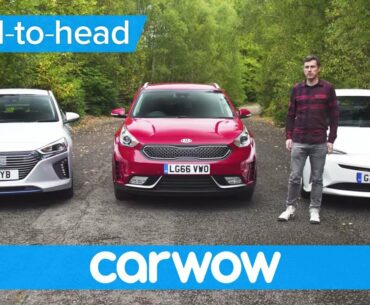 Toyota Prius vs Hyundai Ioniq vs Kia Niro 2018 review – what's the best hybrid? | Head2Head