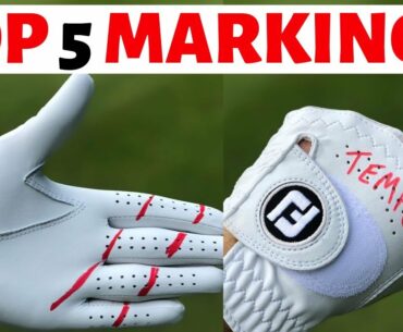 TOP 5  WORDS TO PUT ON YOUR GOLF GLOVE - GOLFMATES