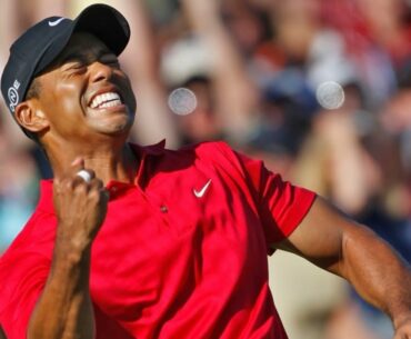 Tiger Woods US Open Round 4 2008 - shot by shot footage