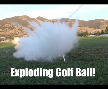 What's inside an Exploding Golf Ball?