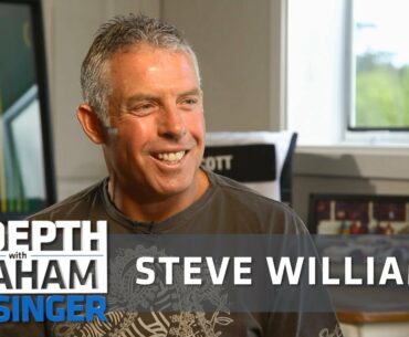 Steve Williams on early caddying: Golf balls to the face