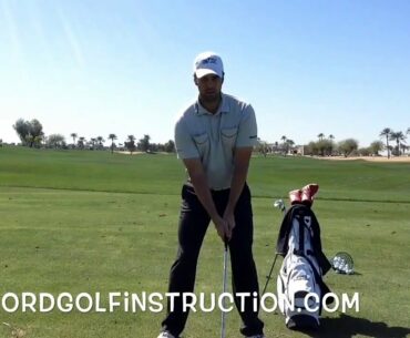 GOLF LESSONS | Golf Stance: Learn how to determine your stance width for your body type.