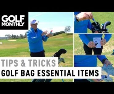 Essential items for your golf bag I Tips & Tricks I Golf Monthly