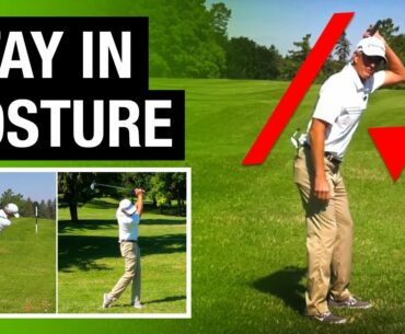 How To Stay In Posture And Hit It Pure Every Time Using This Simple Drill