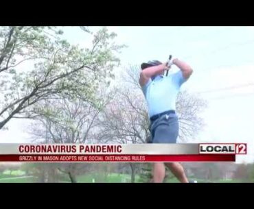 Mason golf course adopts new social distancing rules