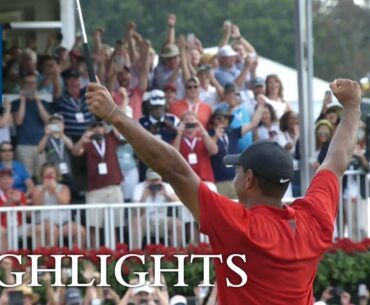 Tiger Woods’ highlights | Round 4 | TOUR Championship 2018