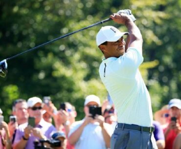 Tiger Woods BMW Round 1 2018 - 62 shot by shot footage