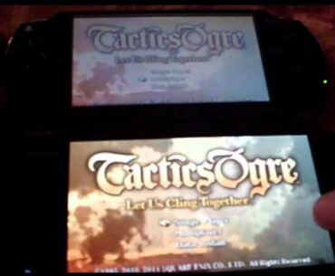 TACTICS Ogre VITA versus PSP Comparison by DrSHREEVEERA