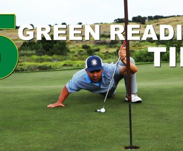 Top 5 Green Reading Tips for Golf!
