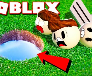 Roblox Adventures - TURNING INTO GOLF BALLS IN ROBLOX!? (Roblox Mini Golf)