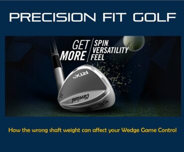 Best Golf Wedge Shafts - And why what professionals use, is not always best for the average golfer