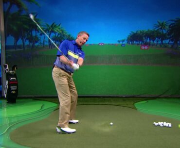 The Golf Fix: Drill to Keep Body Aligned When Swinging | Golf Channel