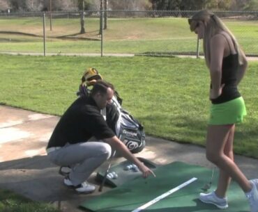 Setup Stick  - Golf Alignment Practice Aid For Stance And Club Position