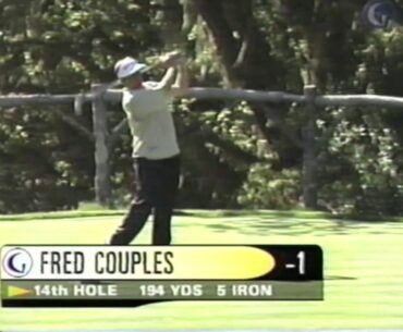Fred Couples Swings From Shell's Wonderful World of Golf