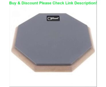 Top 8 Inch Rubber Wooden Dumb Drum Practice Training Drum Pad for Jazz Drums Exercise For Percussio