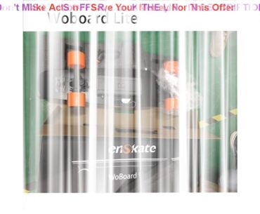Factory  appearance defects EnSkate Woboard Lite  Cruiser Electric Skateboard Japan elctric  penny