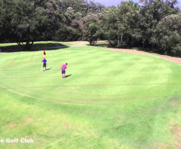 Young putters at Waterlooville Golf club