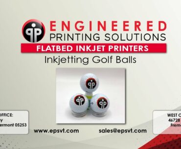 Flatbed Printing Golf Balls