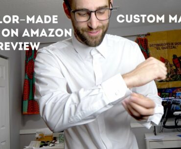★★★★★ Amazon Custom Shirts review: YEABARRON Men's Custom Made Tailored Fit