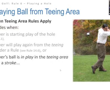 USGA Golf Rules Webinar #2