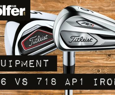 Titleist 718 AP1 irons vs 716 AP1 irons