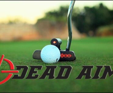 Improve Putting with the Laser Alignment system on a DeadAim Putter