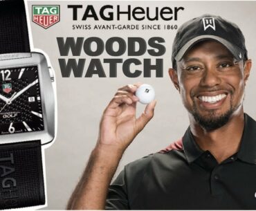 TAG Heuer Golf Tiger Wood edition woods watch