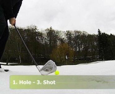 Rule 13: Ball Played as it Lies // Golf in the Winter at Wiesbaden // Schneegolf