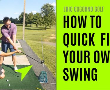 GOLF: How To Quick Fix Your Own Swing - Eric Cogorno Live Golf Lesson