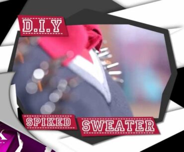 ILook-DIY - Spiked Sweater