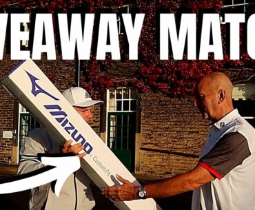 I GAVE AWAY A SET OF BRAND NEW GOLF CLUBS