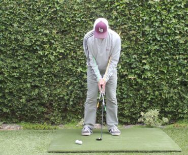How to move your body when putting.