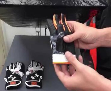 How to Heat Press Custom Batting Gloves with Siser HTV and The Rhinestone World