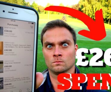 BARGAIN REVIEW: SPENDING £260 ON BEGINNER GOLF CLUBS!!