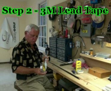 Step By Step - How To Back Weight Your Golf Clubs