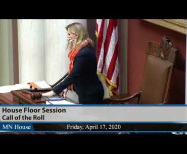 House Floor Session  4/17/20