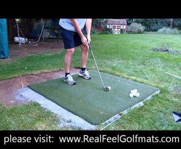 Golf Mats CC Elite Turf  How To Install - option #1
