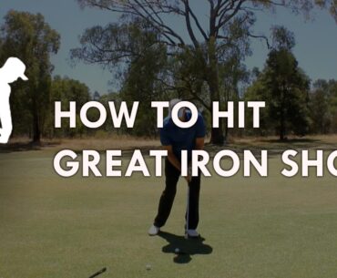 How to hit great iron shots - Golf Instruction by Craig Hanson
