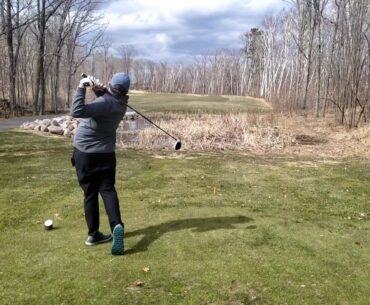 First day of golf this year...