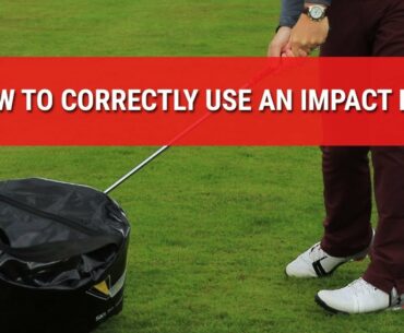 HOW TO CORRECTLY USE AN IMPACT BAG