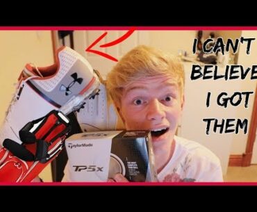 BRAND NEW SPIETH ONE GOLF SHOES - WHAT I GOT FOR CHRISTMAS 2017