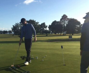 Omokoroa Golf Club Short Game Workshop: Putter length with Andrew Gurney